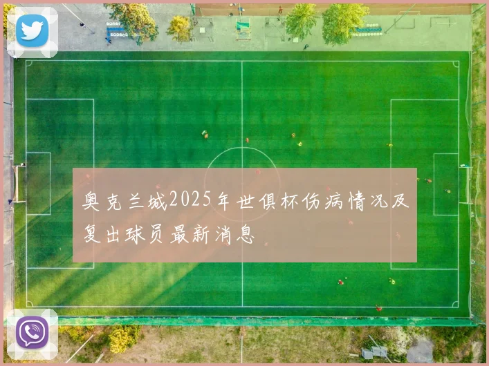 奥克兰城2025年世俱杯伤病情况及复出球员最新消息